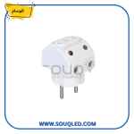 صورة مشترك كهربائي 5 مخارج بدون سلك من الوسام