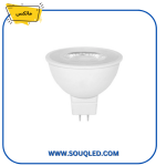 لمبة كاسة ليد 5 وات أصفر دافئ من اليوس موفرة للطاقة