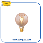 لمبة فلمنت كروية 4.5 وات لون أصفر من اليوس٢