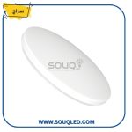 مصباح سقف مسطح ليد 24 واط ماركة سراج الأصلي، إضاءة صفراء دافئة، موفر للطاقة، للتركيب في الأسقف.