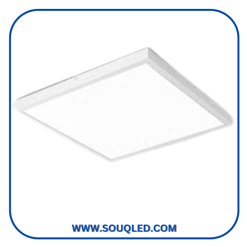 كشاف بلاطة ليد (Panel Light) مقاس 60*60 سم، قدرة 42 وات، ماركة ذكي السويدي الأصلية، إضاءة أبيض كول، صناعة مصرية لعام 2026.