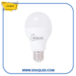 لمبة ليد 12 وات باللون الأبيض من ماركة ايكولايت، مناسبة للإضاءة المنزلية والمكتبية والمشاريع الصغيرة.