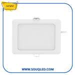 بانل ليد مربع داخلي 16 وات من إيكولايت، إضاءة أبيض للسقف الجبس بورد.