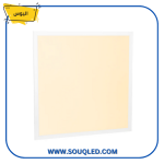 كشاف بلاطة ليد (LED Panel) ماركة اليوس، مقاس ٦٠×٦٠ سم، بقدرة ٣٦ واط، بضوء أصفر دافئ (وورم)، يستخدم للأسقف المعلقة.