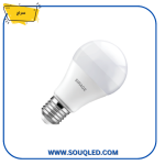 لمبة بالب ليد 15 واط ماركة سراج الأصلي، إضاءة صفراء دافئة قوية، موفرة للطاقة وقاعدة E27.