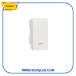 مفتاح باللمبة 16 أمبير أبيض شنايدر نيو يونيكا