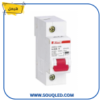 مفتاح اوتوماتيك احادي 80 امبير ينتج بواسطة ماركة هيمل، يستخدم لحماية الخطوط الرئيسية ذات سعة قطع 10 ك.أ.