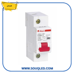 مفتاح أوتوماتيك أحادي 80 أمبير ماركة هيمل (Himel)، سعة قطع 10 كيلو أمبير، لحماية خطوط التغذية الرئيسية أحادية الطور ذات الأحمال العالية.