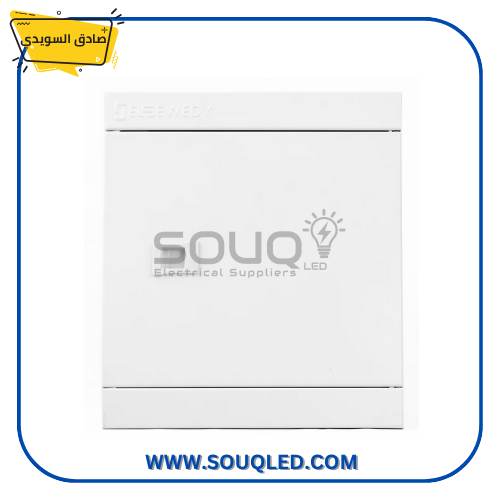 لوحة كهرباء لوحة عداد أحادي إلكتروني صادق السويدي بالعمومي - للتركيب داخل الحائط - لعداد واحد - الصورة 1