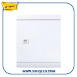 ⁦لوحة توزيع كهرباء ١٢ خط بالعمومي - داخل الحائط - ماركة صادق السويدي - للمنازل الصغيرة⁩ - الصورة ⁦2⁩