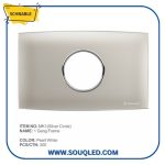 وش 1 فتحه صغيره فضي لامع*فضي شنابل