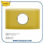 وش 1 فتحه كبيره شامبين فضي شنابل