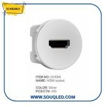 بريزه اتش دي فضي لامع شنابل