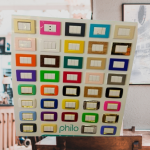 وش مربع تركواز فيلو