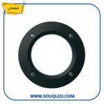 ⁦فوماجالي ليتي 100 أسود 3 وات - كشاف غاطس دائري خارجي بوجه واحد إضاءة صفراء 3000 كلفن⁩ - الصورة ⁦2⁩