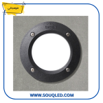 مصباح فوماجالي ليتي 100 غاطس (دائري، وجه واحد) باللون الأسود 3 وات، يستخدم للإضاءة الخارجية بمتانة عالية IP67.