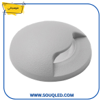 ⁦فوماجالي الدو 1L رمادي 1.7 وات - كشاف غاطس حائط خارجي بوجه واحد إضاءة صفراء 3000 كلفن⁩ - الصورة ⁦2⁩