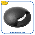 مصباح فوماجالي الدو 1L غاطس (وجه واحد) باللون الأسود 1.7 وات، يستخدم للإضاءة الخارجية بمتانة عالية IP67.