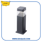 بولارد حديقة فوماجالي استر 500 (عمود إضاءة) 10 وات LED بلون أسود، يستخدم لإنارة الممرات الخارجية بمتانة عالية IP55 وإضاءة قابلة للضبط.