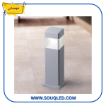 بولارد حديقة فوماجالي إليسا 500 (عمود إضاءة) 10 وات LED بلون رمادي، يستخدم لإنارة الممرات الخارجية بمتانة عالية IP55 وإضاءة صفراء 3000 كلفن.