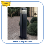 ⁦فوماجالي استر 800 أسود 10 وات - بولارد عمود إضاءة حديقة خارجي طويل ليد - لون إضاءة قابل للضبط⁩ - الصورة ⁦2⁩