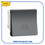 لقمة جرس زنان (مُصدر صوت) من شنايدر نيو يونيكا باللون الأسود.