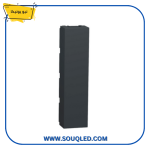 نصف سدادة (غطاء) من شنايدر نيو يونيكا باللون الأسود.