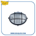 سبوت سقفي موجه (عين بقرة) مدور  جسم معدني أسود من ايجي لايت