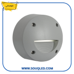 ⁦فوماجالي اكسترا ليتي 100 ST رمادي 3 وات - كشاف غاطس دائري خارجي بأربعة أوجه إضاءة صفراء 3000 كلفن⁩ - الصورة ⁦2⁩