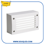 ⁦فوماجالي اكسترا ليتي 200 GL ابيض 3 وات - كشاف غاطس دائري كبير خارجي بوجهين إضاءة صفراء 3000 كلفن⁩ - الصورة ⁦2⁩