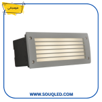 ⁦فوماجالي ليتي 300 GL رمادي - كشاف خطوة ليد غاطس مستطيل كبير - قاعدة لمبة E27 - ضد الصدأ⁩ - الصورة ⁦2⁩