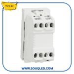 ⁦مفتاح إضاءة عادي 16 أمبير بلمبة أبيض شنايدر نيو يونيكا أصلي⁩ - الصورة ⁦3⁩