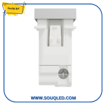 ⁦مفتاح ستارة فضي ماركة شنايدر نيو يونيكا⁩ - الصورة ⁦5⁩