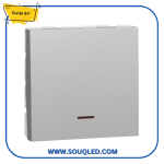 مفتاح تكييف كهربائي فضي 32 أمبير من ماركة شنايدر نيو يونيكا.