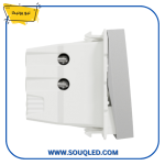 ⁦مفتاح تكييف 32 أمبير فضي ماركة شنايدر نيو يونيكا⁩ - الصورة ⁦2⁩