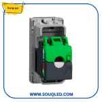 ⁦مقبس شبكة إنترنت كات ٦ بقاعدة بلاستيكية فضي ماركة شنايدر نيو يونيكا⁩ - الصورة ⁦2⁩