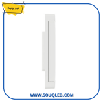 ⁦وش  مانع للمياه 3 فتحة أبيض شنايدر نيو يونيكا أصلي⁩ - الصورة ⁦3⁩