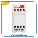 ⁦زر جرس مضيء (باللمبة والعلامة) أبيض شنايدر نيو يونيكا أصلي⁩ - الصورة ⁦5⁩