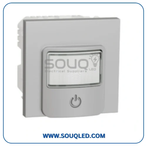 حساس حركة 3000 واط فضي سلسلة نيو يونيكا ماركة شنايدر إلكتريك Schneider Electric.
