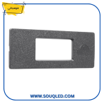 ⁦فوماجالي نينا 150 أسود 3 وات - كشاف حائط بعدسة واحدة - إضاءة قابلة للضبط (أصفر/أبيض)⁩ - الصورة ⁦3⁩