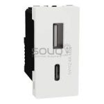 بريزة يو اس بي تايب سي شنايدر ميلوزا M3TB_USB_AC