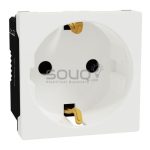 بريزه مجوفه 16 امبير بغطاء عريضه M3TB426_GR