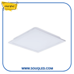 كشاف بلاطة ليد (LED Panel) ماركة إيكو لينك، مقاس ٦٠×٦٠ سم، بقدرة ٤٠ واط، بضوء أبيض نهاري كوول، يستخدم للأسقف المعلقة.