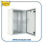 كابينة توزيع كهربائية صناعية كبرى (Heavy-Duty Enclosure) حماية IP65، ماركة بيتا إليكتريك، أبعاد 1200800300 ملم، مقاومة للمطر والأتربة والحرارة.