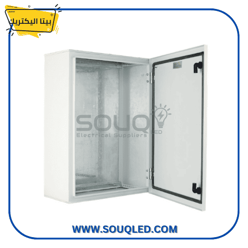 كابينة توزيع كهربائية صناعية كبرى (Heavy-Duty Enclosure) حماية IP65، ماركة بيتا إليكتريك، أبعاد 1000800300 ملم، مقاومة للظروف الجوية الصعبة.