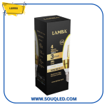 لمبة ليد بلحة كعب ذهبي 3 وات باللون الدافئ (الأصفر) من ماركة لمبة.