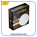 كشاف بلفونيرة ليد داخلي 9 وات باللون الدافئ (الأصفر) من ماركة لمبة.