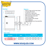 ⁦لوحة كهرباء ٢٤ خط صفين داخل الحائط - بيتا إليكتريك كود BE.24M.HZ.LN - سعة كبيرة وأمان⁩ - الصورة ⁦2⁩