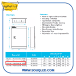 ⁦لوحة توزيع كهرباء ٣ فاز ٢٤ خط بالعمومي داخل الحائط - بيتا إليكتريك كود BE.24M.VS.LN - للمشاريع الكبرى⁩ - الصورة ⁦2⁩