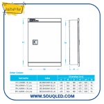 ⁦لوحة عداد كهرباء 1 فاز إلكتروني مع توزيع 12 خط - بيتا إليكتريك لوحة متكاملة⁩ - الصورة ⁦2⁩